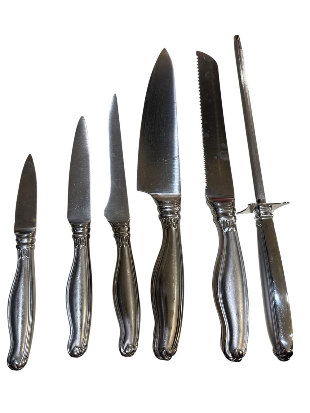 6-Piece Carving & Serving Knife Set - Silver Finish